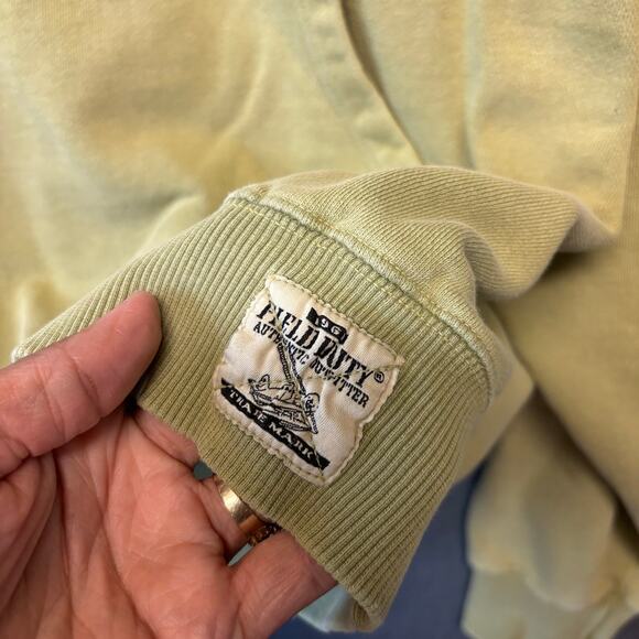 Cabela's Field Duty Sweatshirt Hoodie Airplane Hunting Fishing Camping Outdoors - Picture 12 of 12